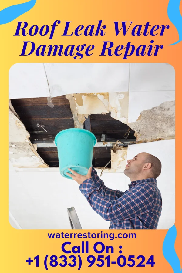 Roof Leak Water Damage Repair in Fowlerton, IN